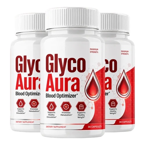GlycoAura three-bottle pack